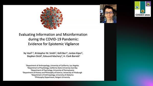 Evaluating Information and Misinformation during the COVID-19 Pandemic: Evidence for Epistemic Vigilance