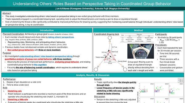 Understanding Others' Roles Based on Perspective Taking in Coordinated Group Behavior