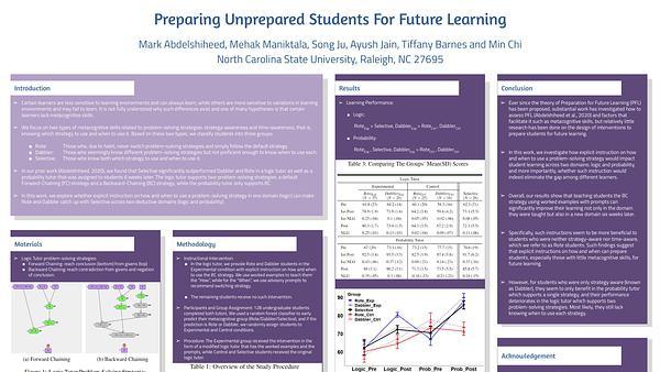 Preparing Unprepared Students For Future Learning