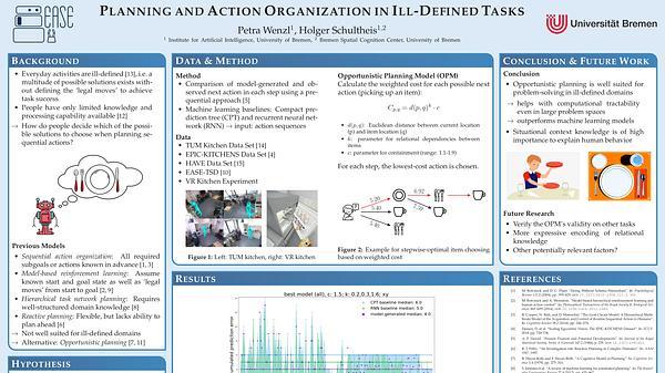Planning and Action Organization in Ill-Defined Tasks: The Case of Everyday Activities