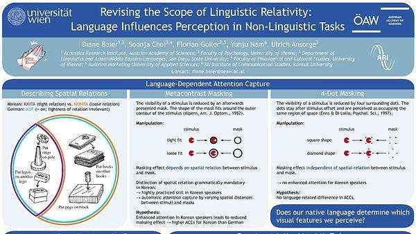 Revising the Scope of Linguistic Relativity: Language Influences Perception in Non-linguistic Tasks