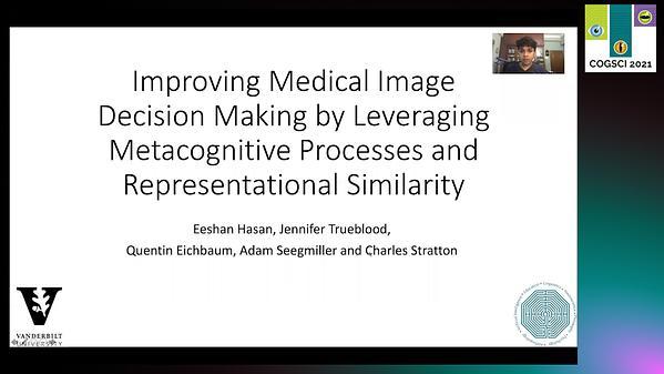 Improving Medical Image Decision Making by Leveraging Metacognitive Processes and Representational Similarity