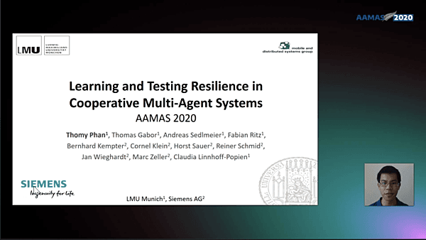 Learning and Testing Resilience in Cooperative Multi-Agent Systems