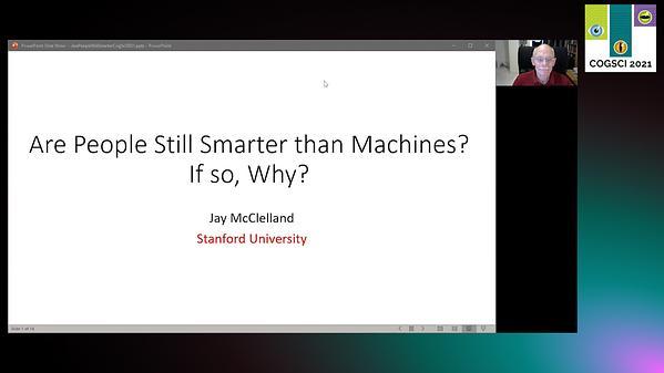 Are people still smarter than machines? If so, why?