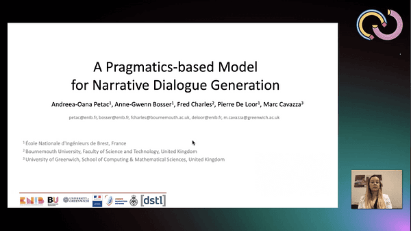 A Pragmatics-based Model for Narrative Dialogue Generation