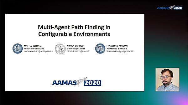 Multi-Agent Path Finding in Configurable Environments