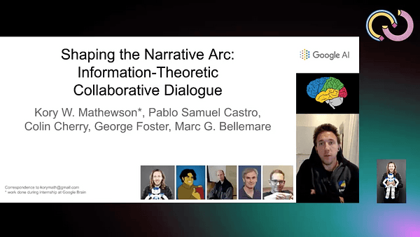 Shaping the Narrative Arc: Information-Theoretic Collaborative Dialogue