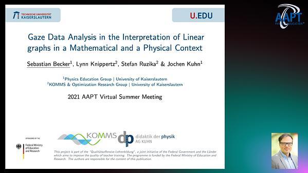 Gaze data analysis in the interpretation of linear graphs