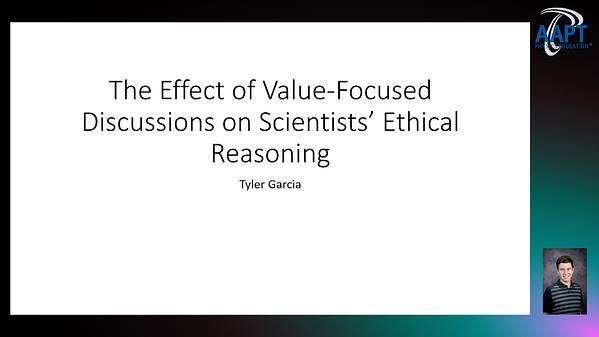 Roles of goals and values in ethical discussions