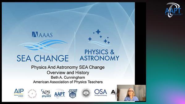 Physics & Astronomy SEA Change Overview and History