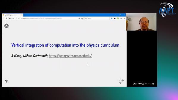 Vertical integration of computation into the physics curriculum