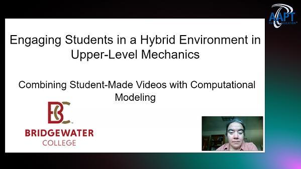 Labs in Intermediate Mechanics: Combining Student-Made Videos with Computational Modeling