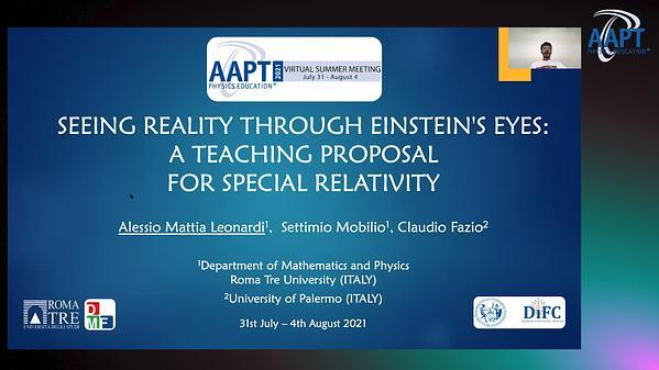 Seeing Reality Through Einstein's Eyes: A Proposal for Special Relativity