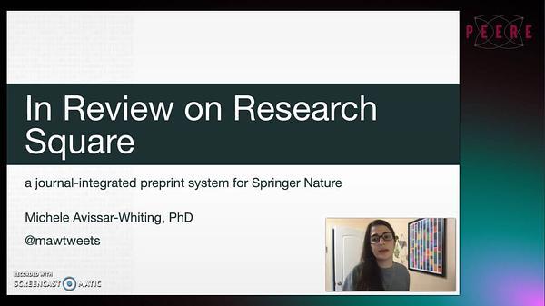 In Review on Research Square: a journal-integrated preprint system for Springer Nature