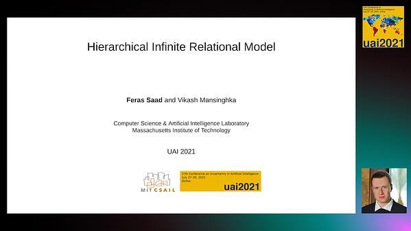 Hierarchical Infinite Relational Model