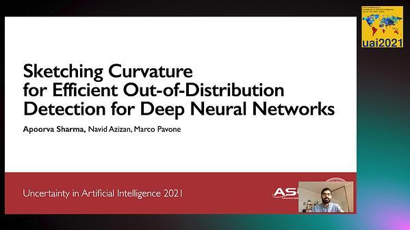 Sketching Curvature for Efficient Out-of-Distribution Detection for Deep Neural Networks