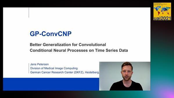 Better Generalization for Convolutional Conditional Neural Processes on Time Series Data