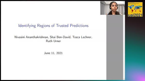 Identifying Regions of Trusted Predictions