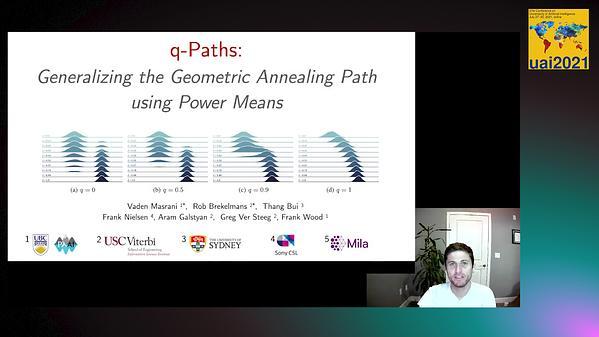 Generalizing the Geometric Annealing Path using Power Means