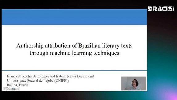 Authorship attribution of Brazilian literary texts through machine learning techniques