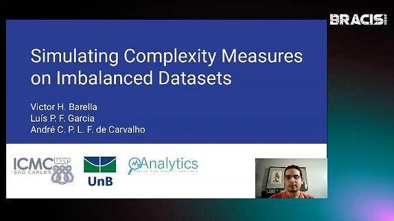 Simulating Complexity Measures on Imbalanced Datasets