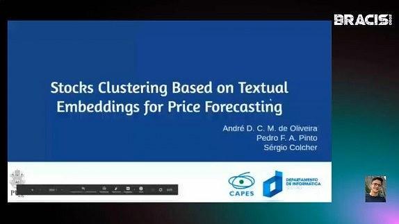 Stocks Clustering Based on Textual Embeddings for Price Forecasting