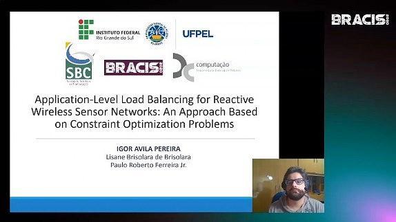 Application-Level Load Balancing for Reactive Wireless Sensor Networks: An Approach Based on Constraint Optimization Problems