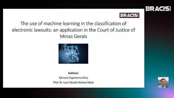 The use of machine learning in the classification of electronic lawsuits: an application in the Court of Justice of Minas Gerais