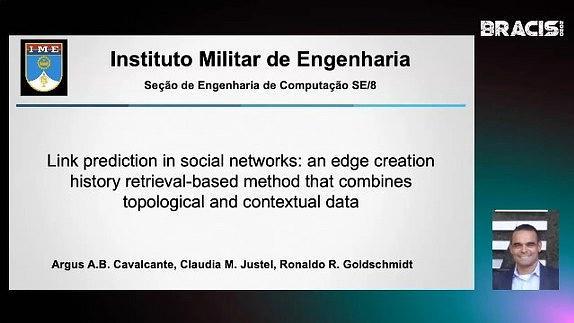Link prediction in social networks: an edge creation history retrieval-based method that combines topological and contextual data
