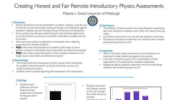 Creating honest and fair remote introductory physics assessments