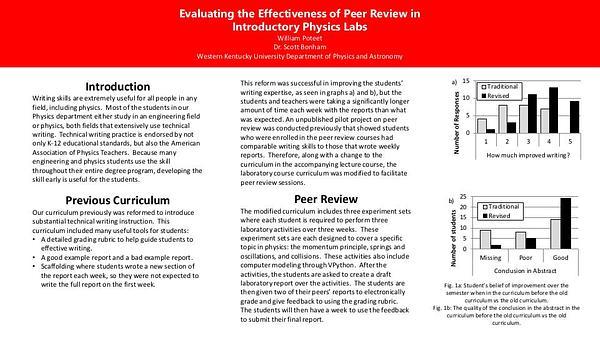Evaluating the Effectiveness of Peer Review in Introductory Physics Labs