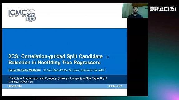 2CS: Correlation-guided Split Candidate\\Selection in Hoeffding Tree Regressors