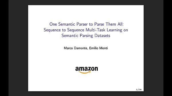 One Semantic Parser to Parse Them All: Sequence to Sequence Multi-Task Learning on Semantic Parsing Datasets