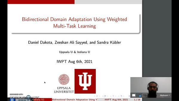 Bi-directional Domain Adaptation Using Weighted MTL