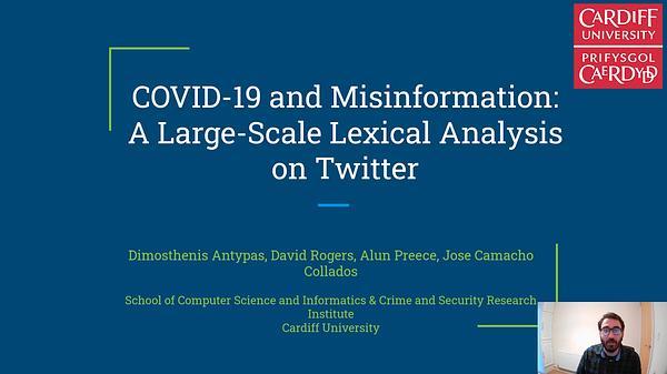 COVID-19 and Misinformation: A Large-Scale Lexical Analysis on Twitter