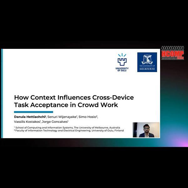 How Context Influences Cross-Device Task Acceptance in Crowd Work