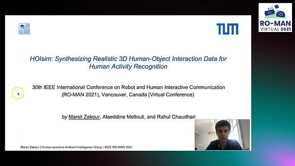 HOIsim: Synthesizing Realistic 3D Human-Object Interaction Data for Human Activity Recognition