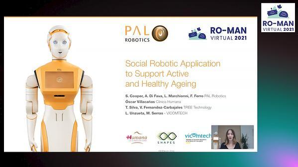 Social Robotic Application to Support Active and Healthy Ageing
