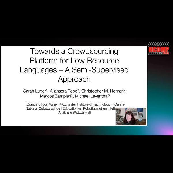 Towards a Crowdsourcing Platform for Low Resource Languages -- A Collectivist Approach