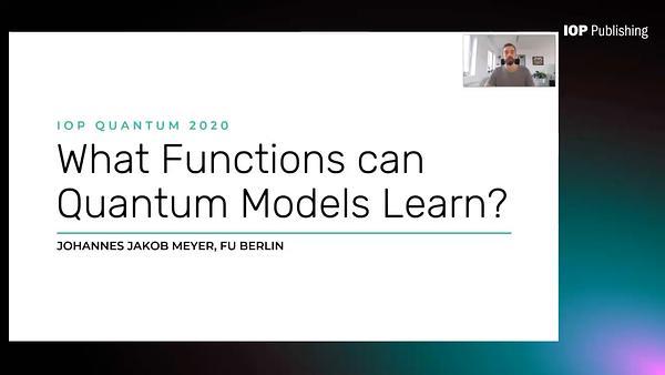 What Functions can Quantum Models Learn?