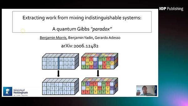 Extracting work from mixing indistinguishable systems: A quantum Gibbs "paradox''