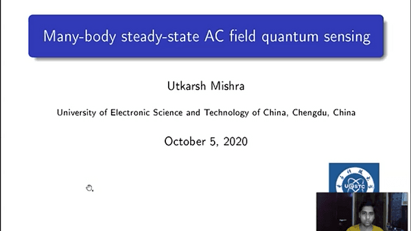 Many-body steady-state AC field quantum sensing
