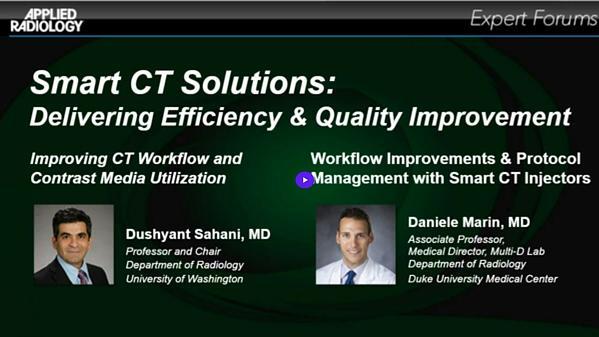 Smart CT Solutions: Delivering Efficiency & Quality Improvement
