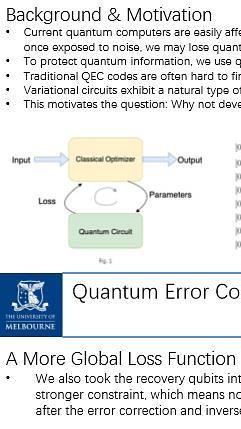 Quantum Error Correction with Shallow Variational Quantum Circuits