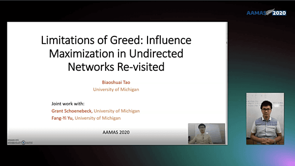 Limitations of Greed: Influence Maximization in Undirected Networks Re-visited