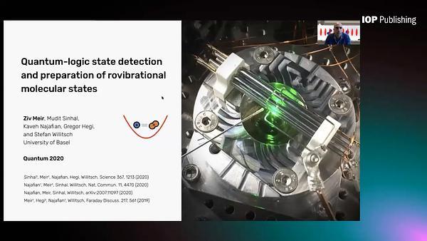 Quantum-logic state detection and preparation of rovibrational molecular states
