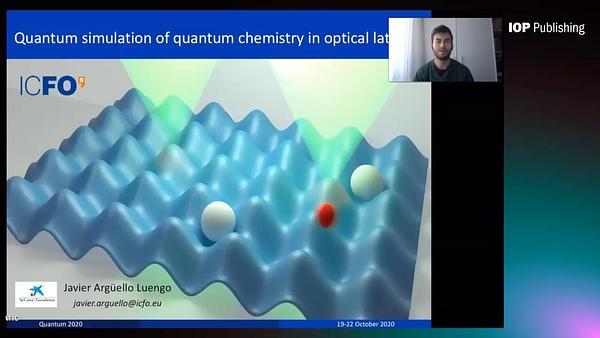 Quantum simulation of quantum chemistry in optical lattices