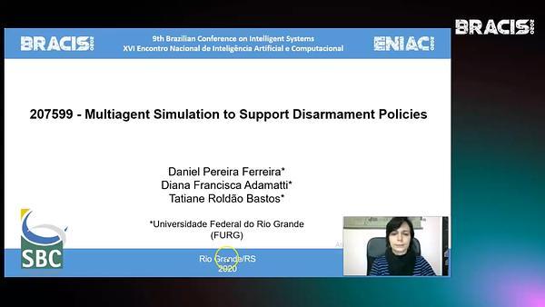 Multiagent Simulation to Support Disarmament Policies