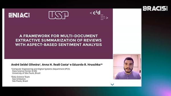 A Framework for Multi-Document Extractive Summarization of Reviews with Aspect-Based Sentiment Analysis