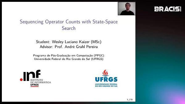Sequencing Operator Counts with State-Space Search